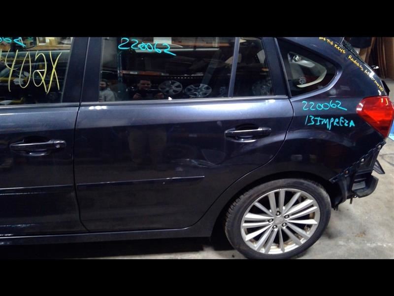 Driver Rear Side Door Electric Station Wagon Gray J20 Fits 12-16 IMPREZA 796407