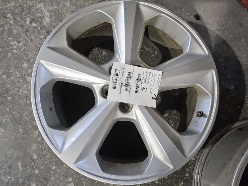 2015-2024 Ford Edge Wheel Rim 18x8 Aluminum 5 Spoke Painted Silver