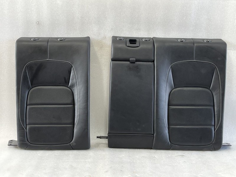 2016 2017 2018 2019 JAGUAR XF XFR REAR SEAT BACK RESTS BLACK LEATHER R-SPORT