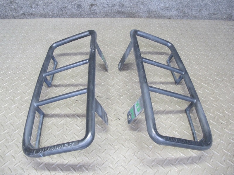 2003-2004 HUMMER H2 REAR LEFT & RIGHT TAIL LIGHT GUARD SHIELD MOLDING TRIM SET