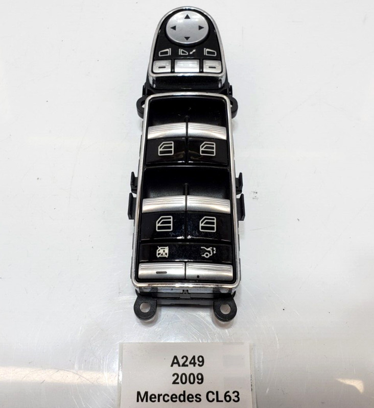 ✅ 2009-2014 OEM Mercedes C216 CL63 AMG Front Left Driver Master Window Switch