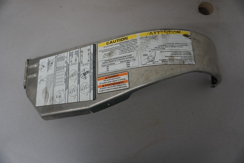 2003-2008 MXZ Ski-Doo OEM Drive Clutch Belt Guard Side Protector Cover Ass'y