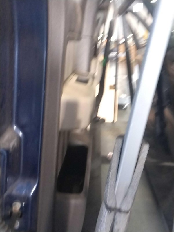 2009 Ford F150 Pickup Left Rear Door Blue OEM Used 737007 91k Miles