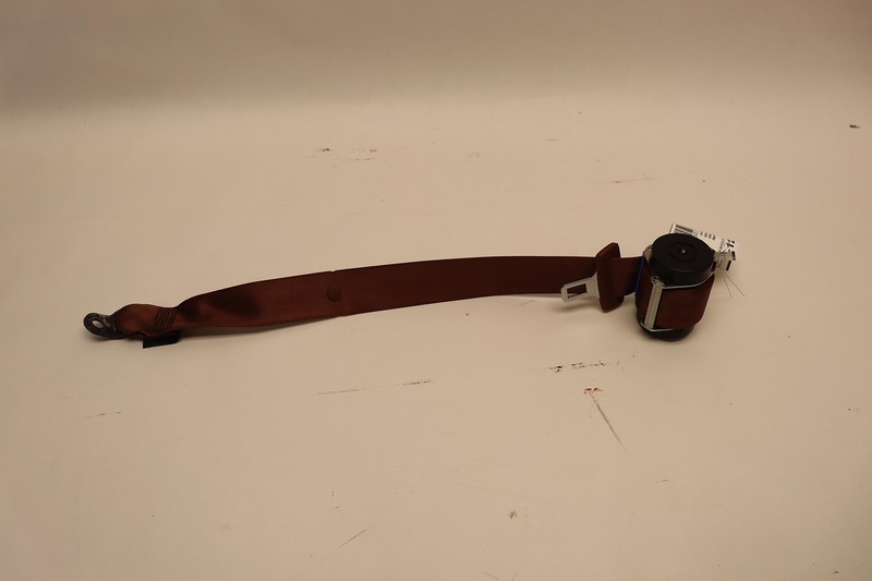 2006-2012 BENTLEY REAR SECOND ROW CENTER MIDDLE SEAT BELT BROWN OEM