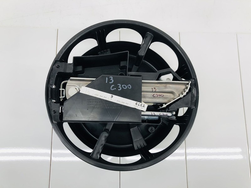 08-14 MERCEDES BENZ C300 W204 REAR TRUNK COMPARTMENT EMERGENCY TOOL KIT OEM