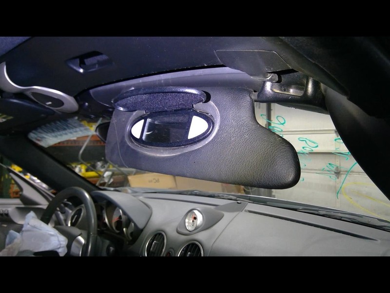 Passenger Sun Visor US Market Fits 06-08 PORSCHE BOXSTER 1508245