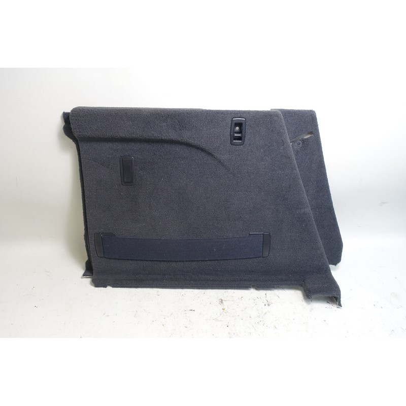2014-2018 BMW F15 X5 Left Front Trunk Wall Carpet Panel Anthracite Storage OEM