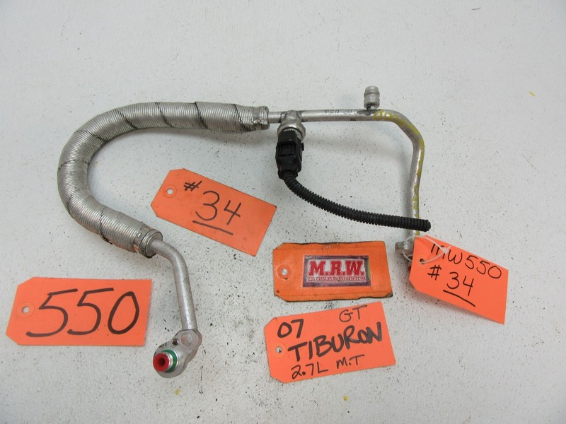 AC AIR CONDITIONING LINE SWITCH 2.7L A/C HIGH HI SIDE 03 04 05 06 07 08 TIBURON