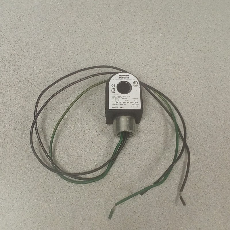Parker Shut Off Valve. 2-way Solenoid 12F22C2148A3F4C80