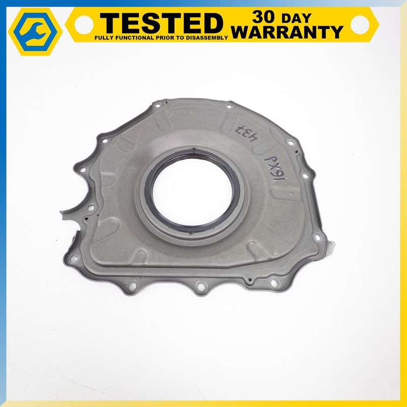 10-22 JAGUAR XJ X351 L405 L494 X-PACE ENGINE MOTOR CRANKSHAFT REAR COVER OEM