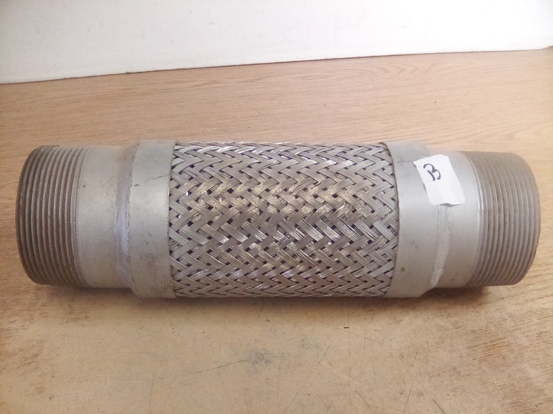 12" Stainless Steel Flex Hose 2" NPT