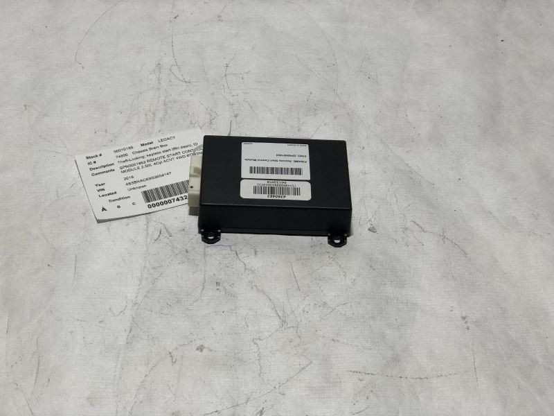 88035AL06A Chassis ECM Theft-locking Keyless Entry FITS 15-17 LEGACY 18901