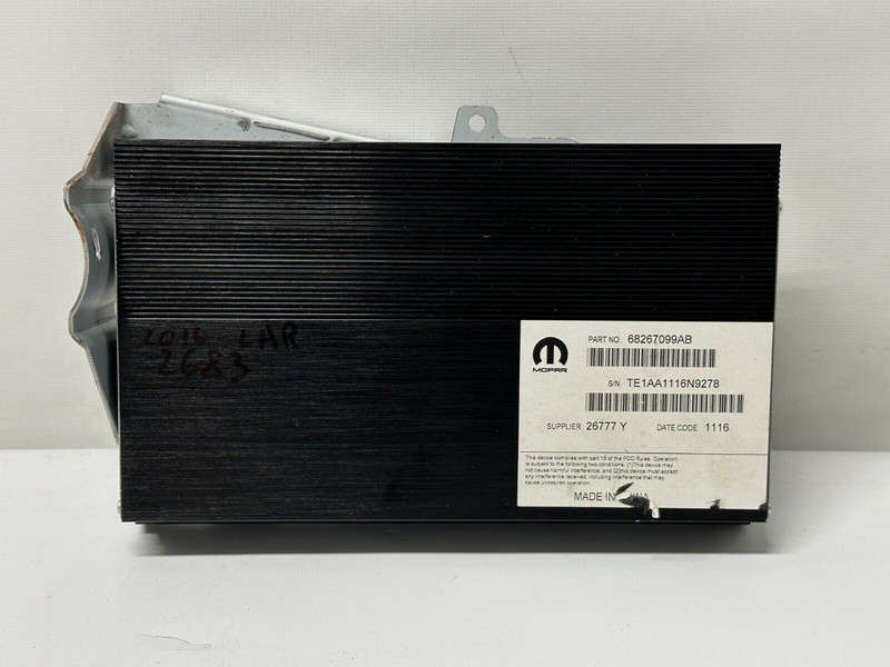 ✅ Ram 1500-3500 2013-2022 Cl Audio Stereo Radio Speaker Amplifier OEM 68267099AB
