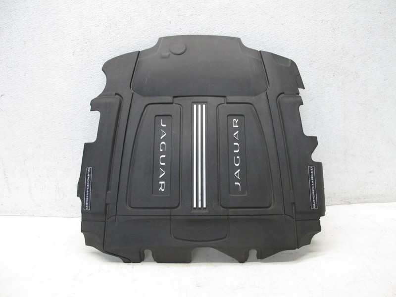 10-20 JAGUAR XF 3.0 5.0 SUPERCHARGER ENGINE MOTOR UPPER PLASTIC COVER OEM 041725