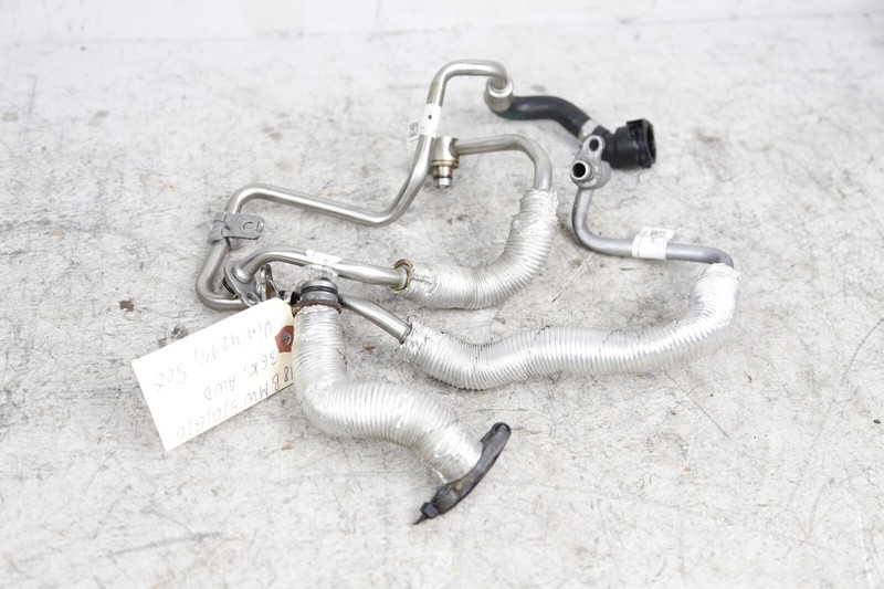 17-19 BMW G01 G30 F39 F48 2.0L TURBOCHARGER OIL INLET HOSE TUBE PIPE LINE OEM