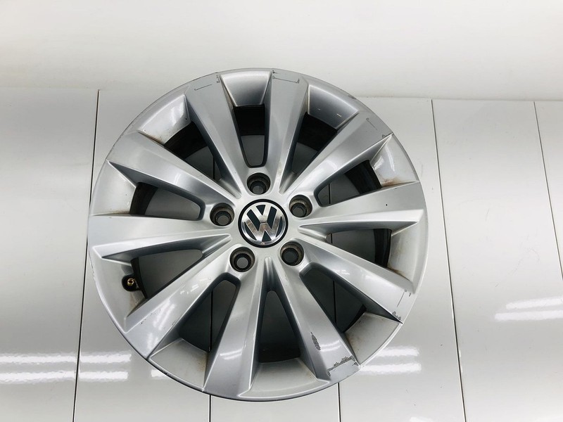 13-17 VOLKSWAGEN BEETLE ALLOY WHEEL RIM10 SPOKE 6.5X16 ET44 & CENTER CAP OEM