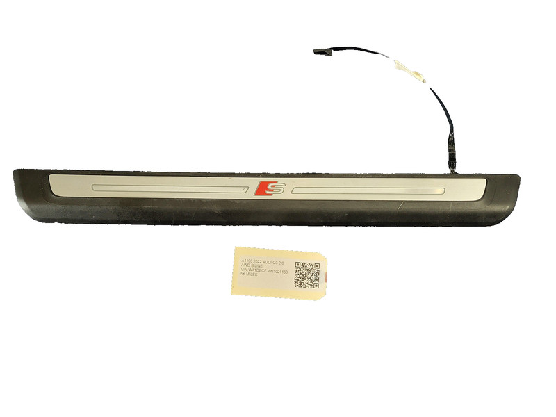 Used Oem Audi Left Driver Front Door Sill Trim Plate for 2019-2025 Q3