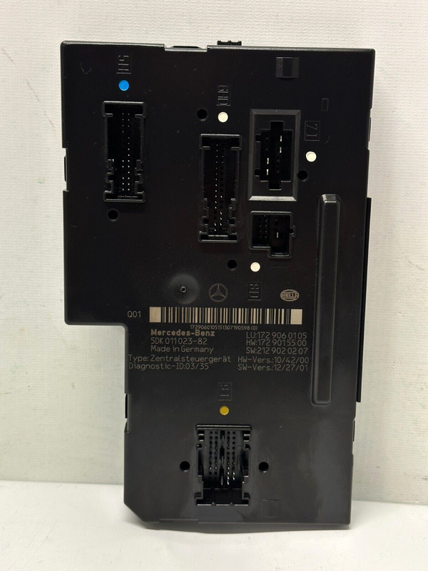 🟢 2012-2016 Mercedes Benz SLK250 OEM REAR FUSE BOX SAM RELAY CONTROL MODULE