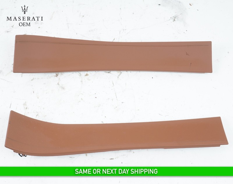 14 - 20 MASERATI QUATTROPORTE A PILLAR MIDDLE COVER TRIM LEFT & RIGHT OEM