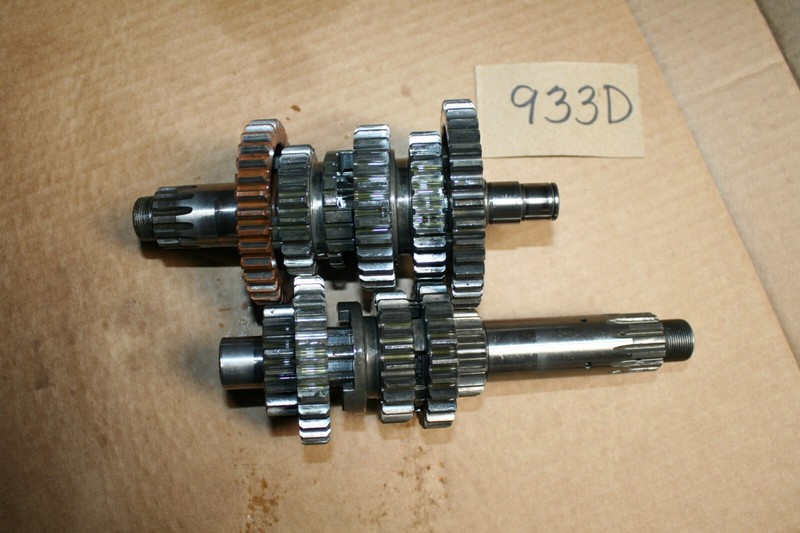 1972 Yamaha DT250 DT1F Transmission Gears Mainshaft Countershaft Clusters OEM F