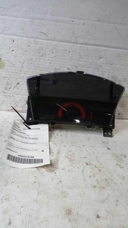 2012 Honda Civic Speedometer Gauge OEM Red 118K Miles NJ25-21059-513993