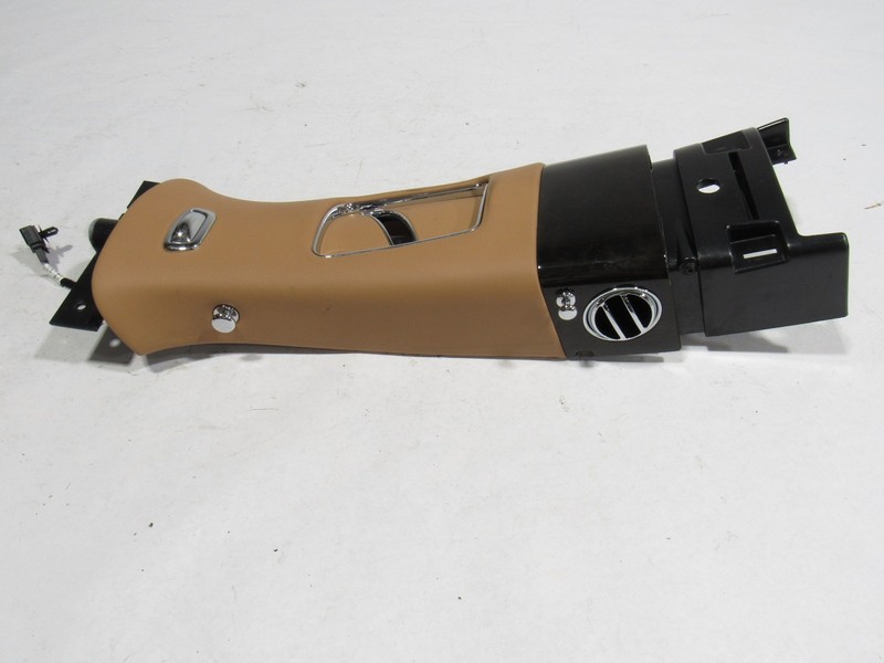 10-20 Bentley Mulsanne 2012 Left Driver Center B Pillar Cover Panel Trim @1
