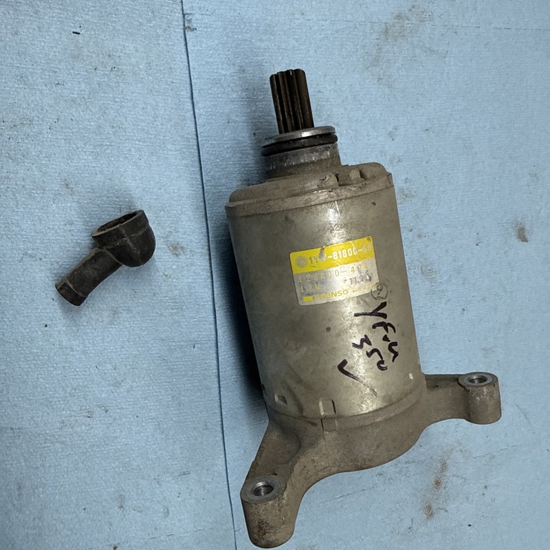 1990 Yamaha Moto 4 YFM350 Starter Motor Oem Good
