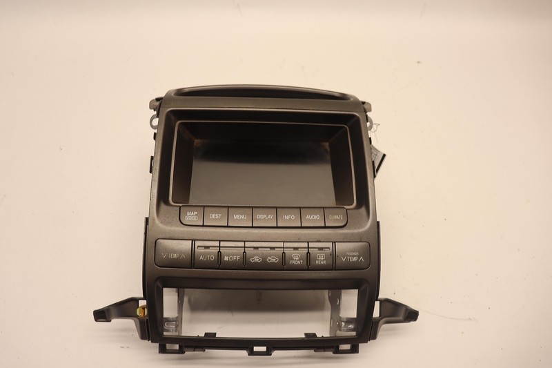 2003-2006 LEXUS GX470 DASH GPS INFO NAVI MULTIMEDIA CLIMATE DISPLAY SCREEN OEM