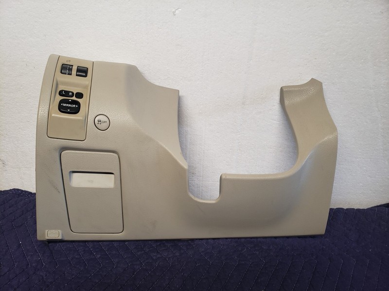 09 SUBARU IMPREZA DRIVER LOWER KNEE TRIM PANEL TAN OEM 83002FG000