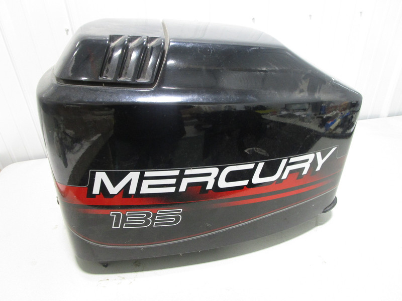 827328A7 Mercury V6 135 Hp Outboard Top Cowling Engine Hood Motor Cover Cowl