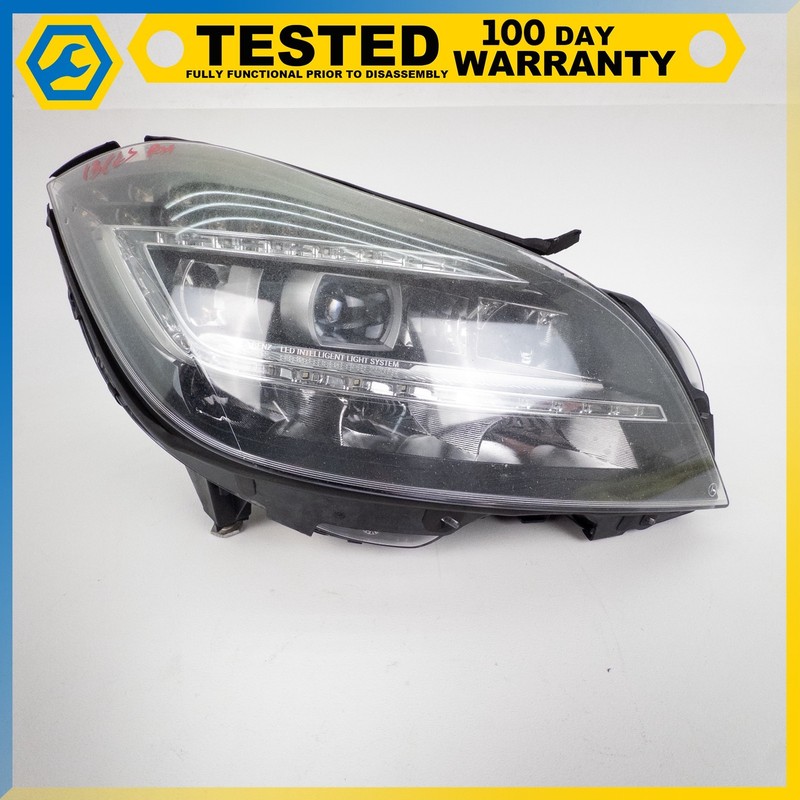 12-14 MERCEDES-BENZ CLS550 CLS500 FRONT RIGHT SIDE HEADLIGHT LAMP LIGHT LED OEM