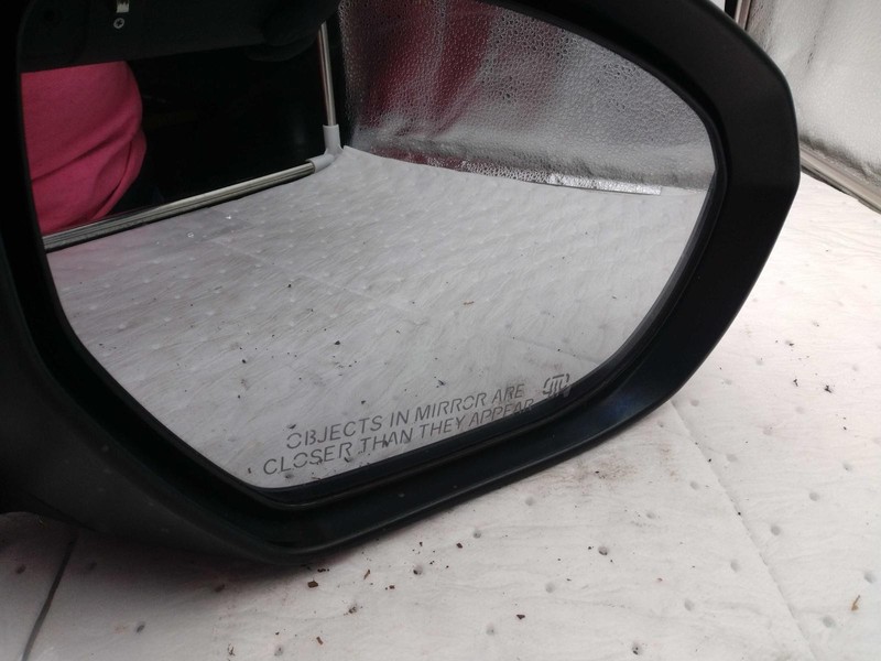 Used Right Door Mirror fits: 2011 Suzuki Kizashi Power painted smooth heated Rig