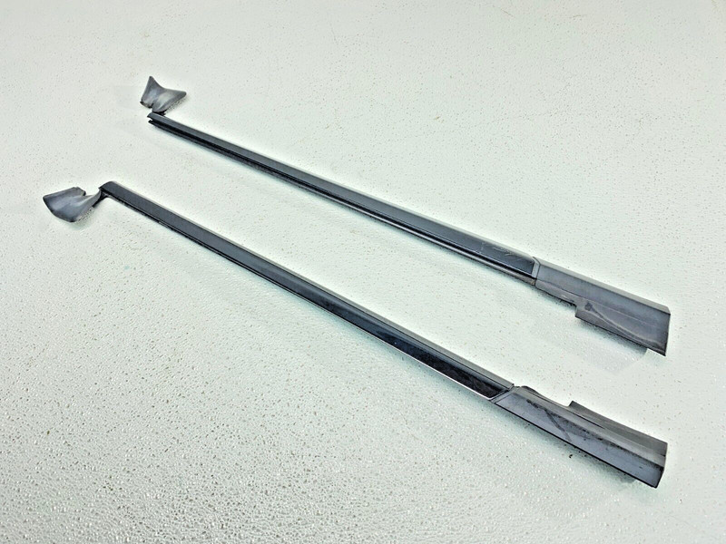 BMW E64 650 M6 Cnvrtble Rear Left & Right Quarter Window Weatherstrip Trim OEM✅