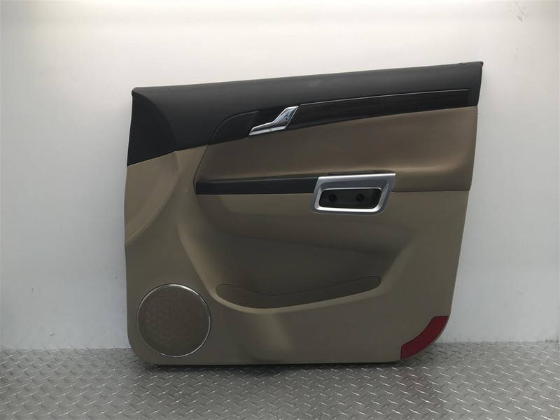 2009 SATURN VUE PASSENGER FRONT DOOR PANEL Black/TAN POWER OEM
