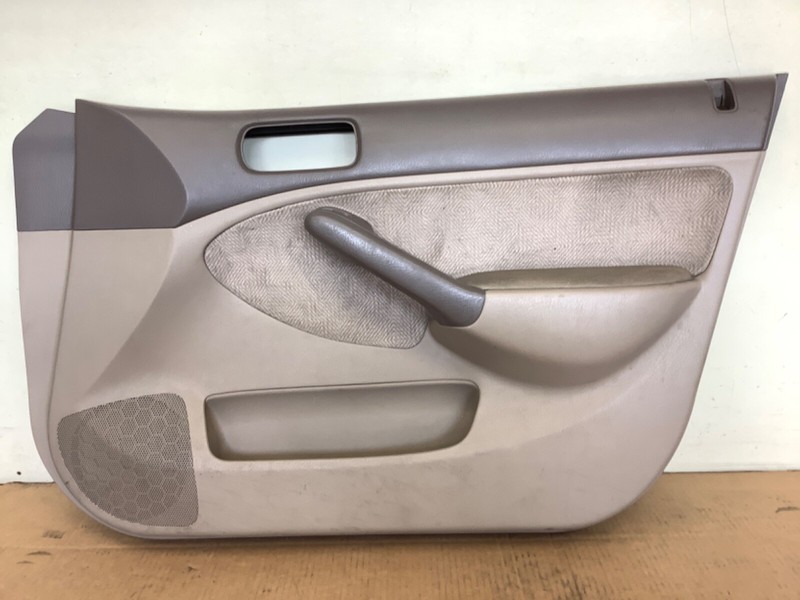 01-02 Civic 4Dr Sedan Right Side Front Door Panel Lining Beige Liner Used OEM