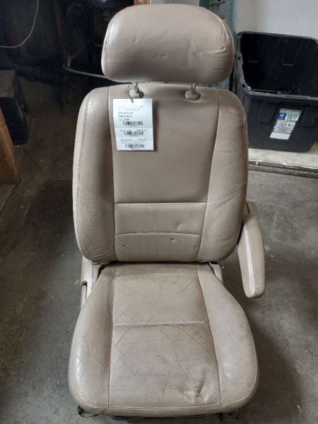 00-02 TOYOTA TUNDRA LIMITED EXTENDED CAB PASSENGER SIDE FRONT BEIGE LEATHER SEAT