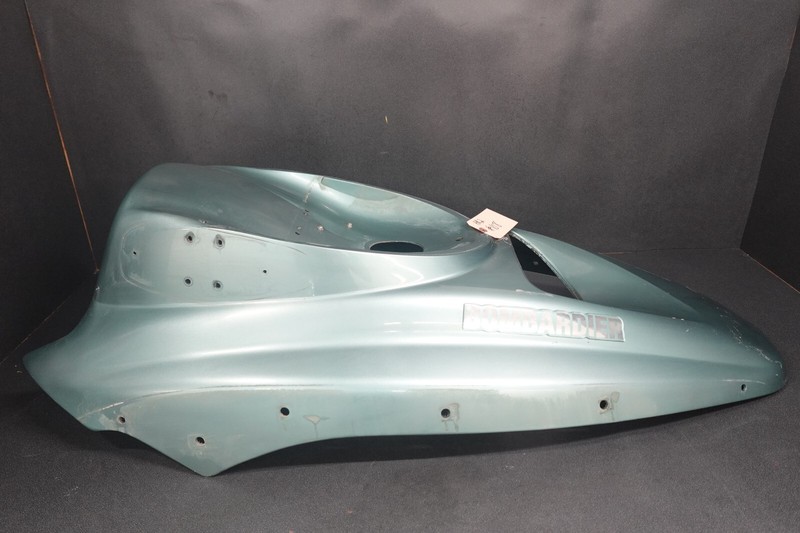 2000-01 Sea-Doo GTX RFI OEM Front Storage Compartment Hood Lid Cozumel Green