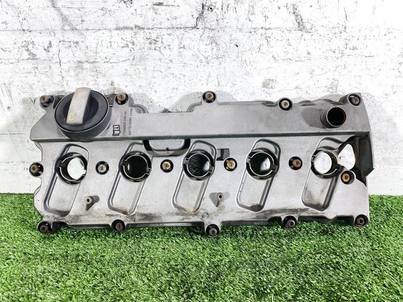 07-15 AUDI Q7 4M 3.0L V6 ENGINE MOTOR LEFT CYLINDER HEAD VALVE COVER OEM