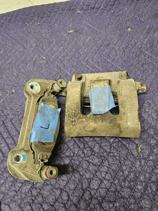 Driver Left Caliper Front Base V6 Fits 11-14 MUSTANG