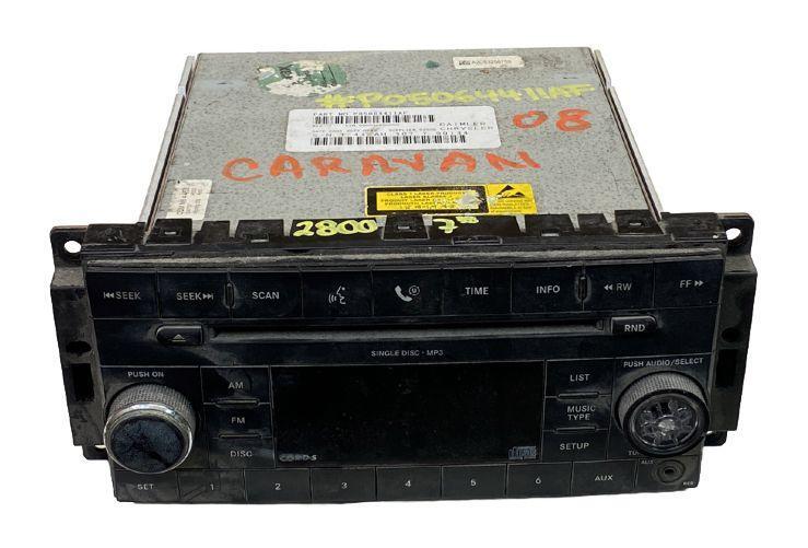 Dodge Caravan radio am fm 2008 2010 radio receiver assy OEM 05064411AF
