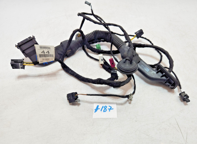 ✅ 12-19 OEM Mercedes W166 ML350 Rear Left Driver Door Wire Wiring Harness