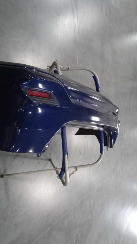2017 Nissan Sentra OEM Used Blue Bumper Assembly 63000 Miles SL SV