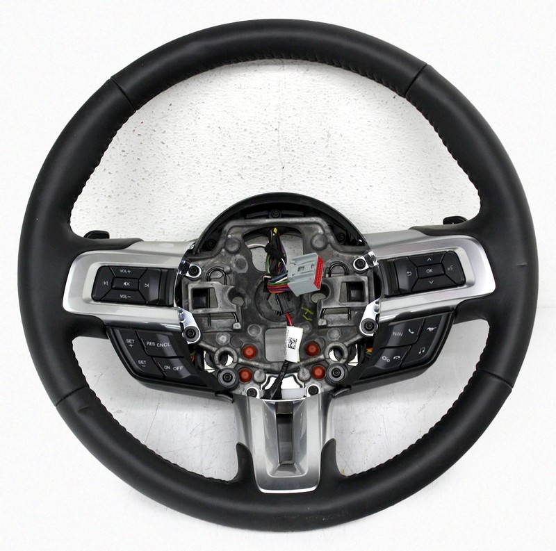 OEM Steering Wheel Base For Ford Mustang Black Leather JR3Z-3600-HB