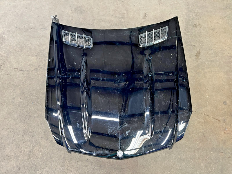 ⭐2009-2012 MERCEDES BENZ SL550 HOOD BONNET PANEL ENGINE COVER BLACK OEM LOT2611