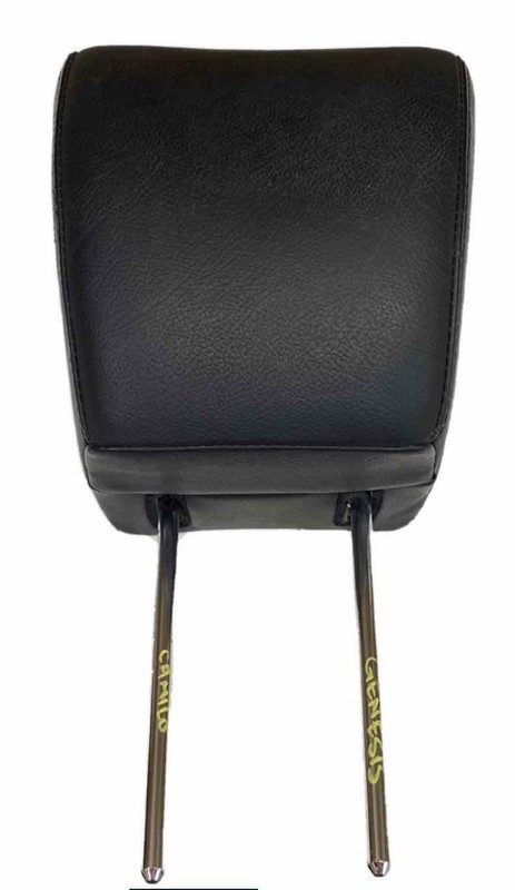 2013 HYUNDAI GENESIS COUPE FRONT RIGHT OR LEFT SIDE HEADREST BLACK LEATHER OEM