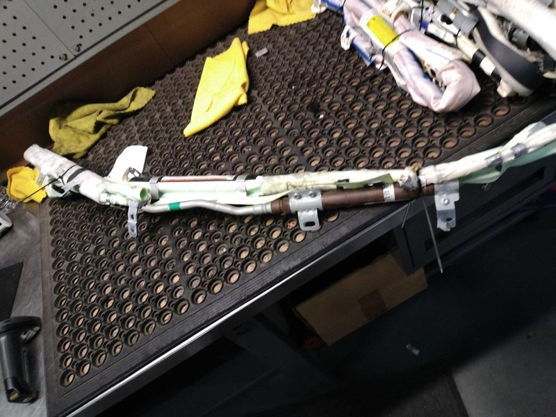 2012 Ford Edge Right Curtain Airbag - Used, White, 234K Miles, OEM 127218