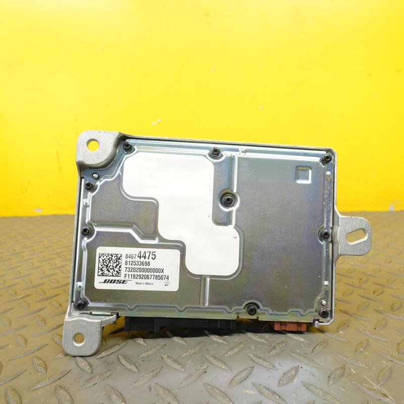 2020-2021 BUICK ENCLAVE AUDIO SOUND SYSTEM AMP AMPLIFIER BOSE OEM 84489409