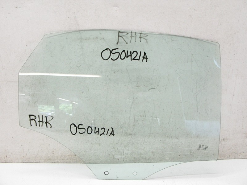 09-16 AUDI B8 A4 S4 RS4 SEDAN REAR RIGHT PASSENGER WINDOW GLASS OEM 050421A