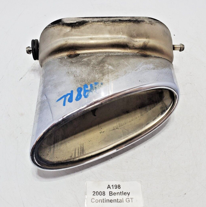 ✅ 2003-2012 OEM Bentley Continental GT GTC Rear Left Driver Exhaust Muffler Pipe