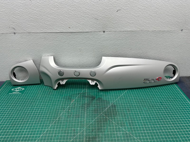 13-19 FIAT 500e Electric DASH INSTRUMENT PANEL TRIM BEZEL COVER OEM